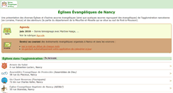 Desktop Screenshot of eglises-nancy.org